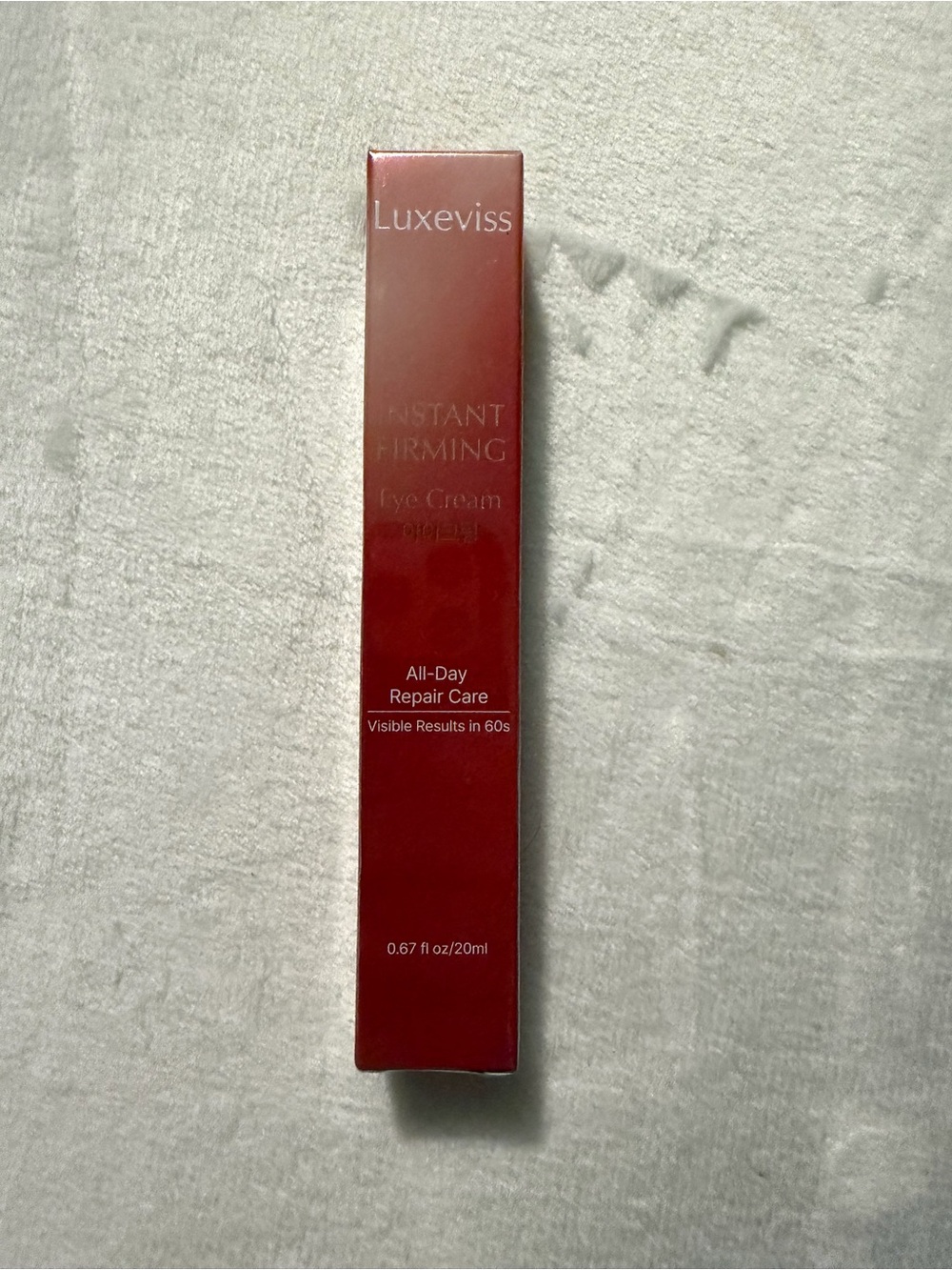 Luxeviss Instant Firming Eye Cream Eye Cream 0.67 oz NWT